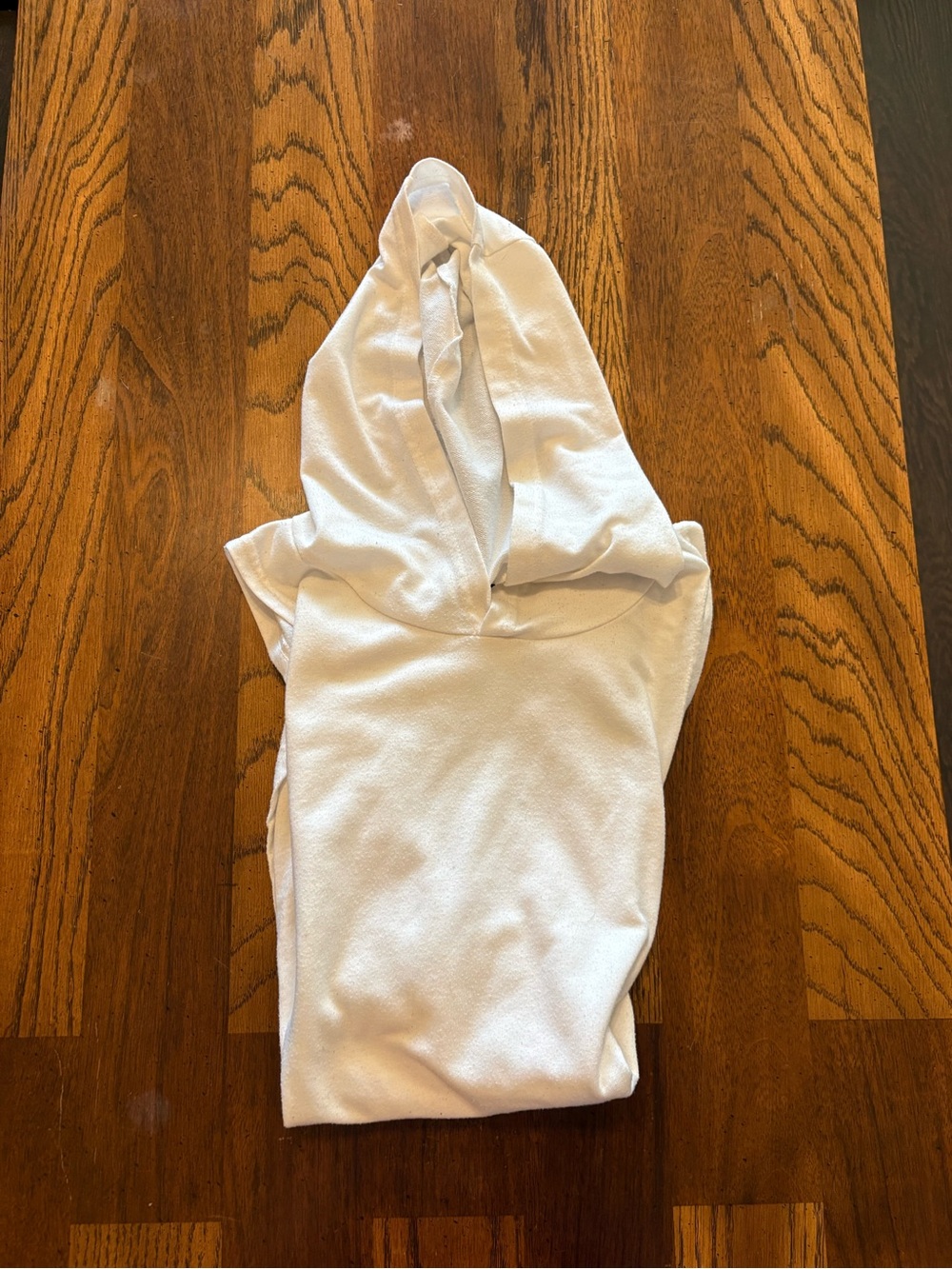 Coofandy White Hooded Pullover Sweatshirt